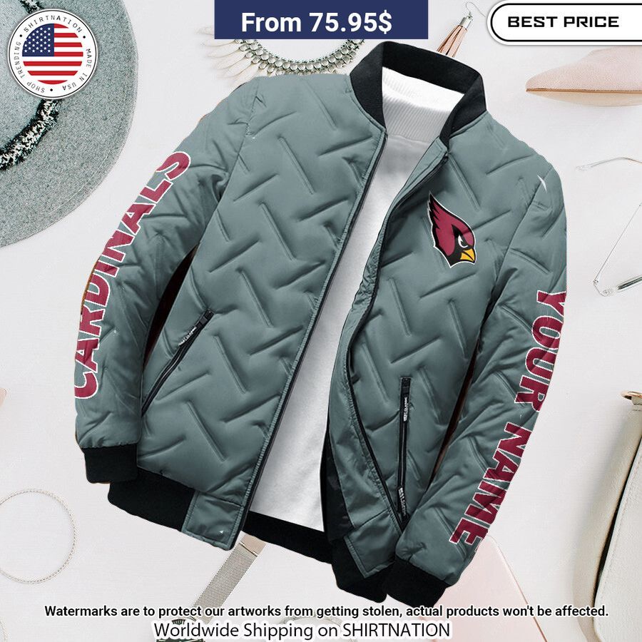 Arizona Cardinals Puffer Jacket You look cheerful dear