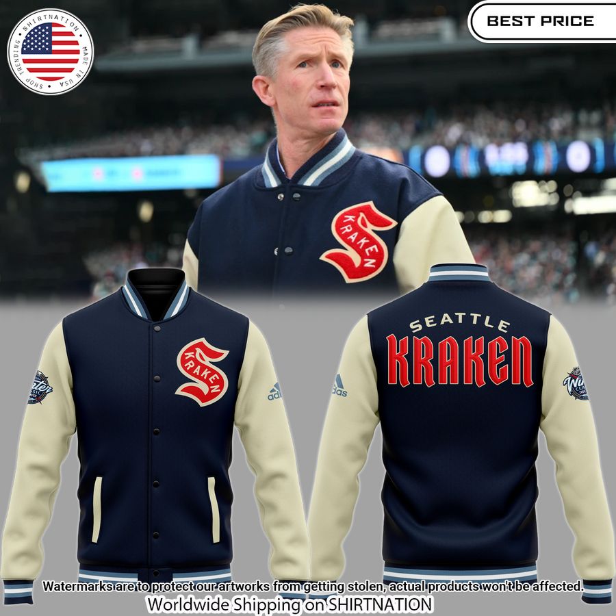 Dave Hakstol Seattle Kraken Baseball Jacket She has grown up know