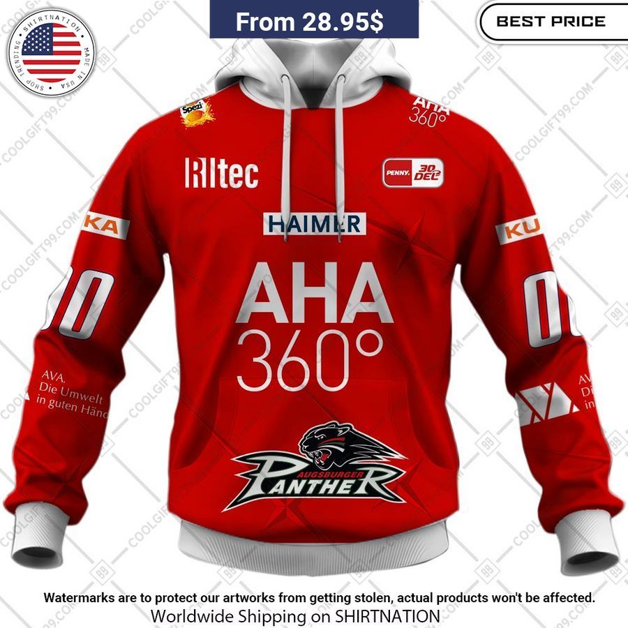 DEL Augsburger Panther 2324 Home Jersey Custom Hoodie Looking so nice