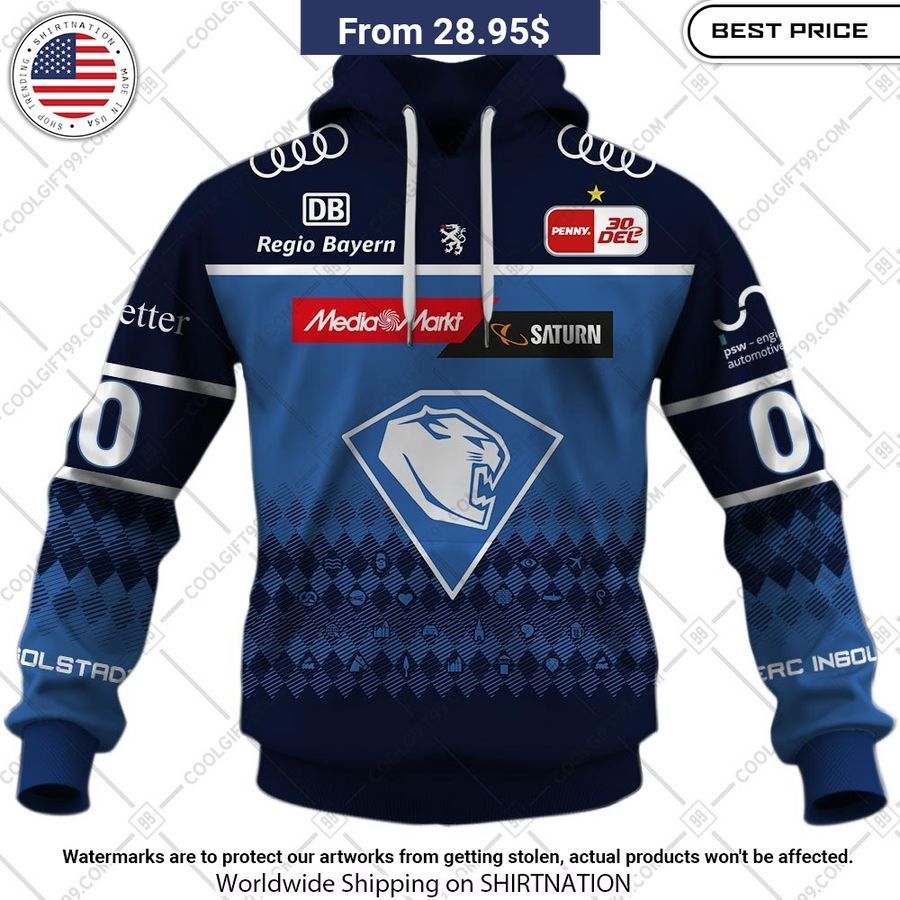 DEL ERC Ingolstadt 2324 Home Jersey Custom Hoodie Is this your new friend?