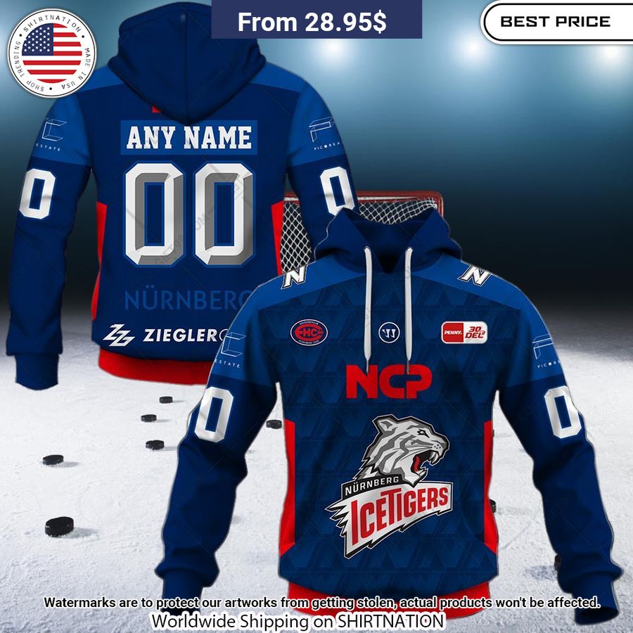 DEL Nurnberg Ice Tigers 2324 Home Jersey Custom Hoodie It is more than cute