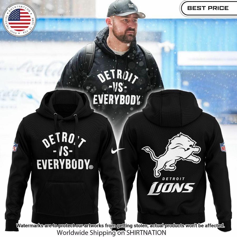 Detroit Lions Vs Everybody Hoodie My friends!