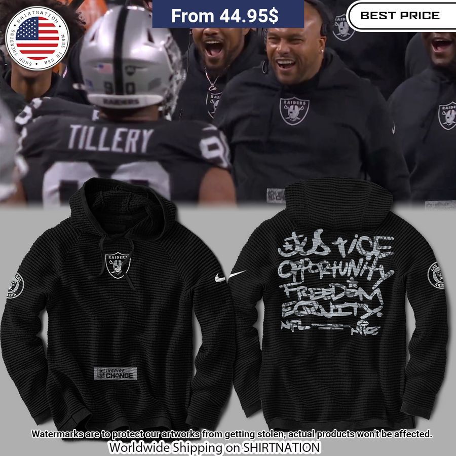 Las Vegas Raiders Antonio Pierce Hoodie You look too weak