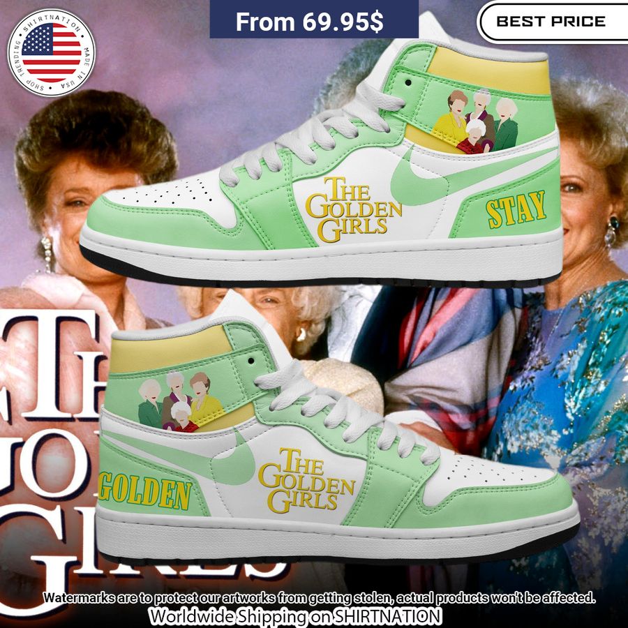 The Golden Girls Stay Golden Air Jordan 1 Heroine