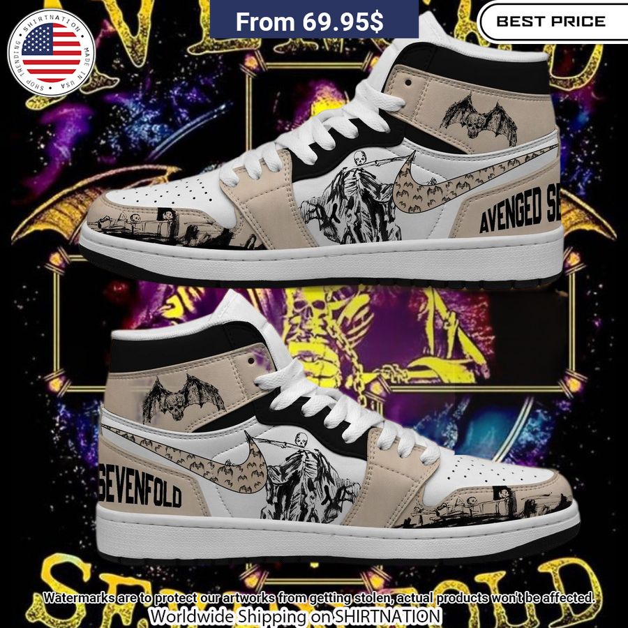 Avenged Sevenfold NIKE Air Jordan 1 Stand easy bro