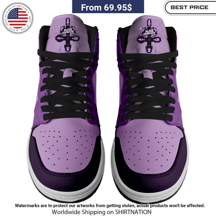 Black Sabbath Jordan High Top Shoes You tried editing this time?