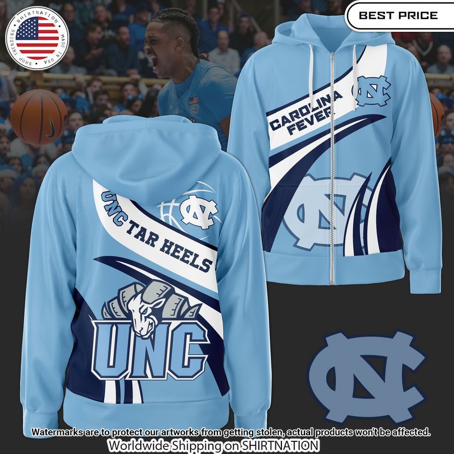 Carolina Fever Go heels Zip Hoodie Handsome as usual