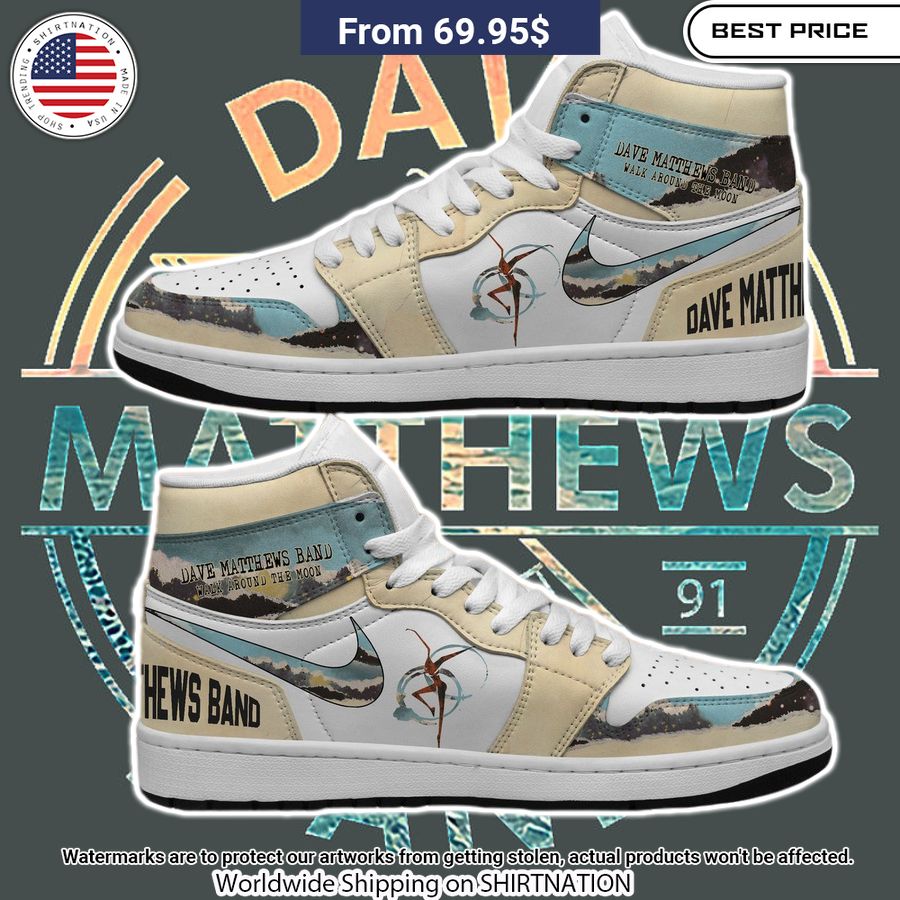 Dave Matthews Band NIKE Jordan 1 Nice photo dude