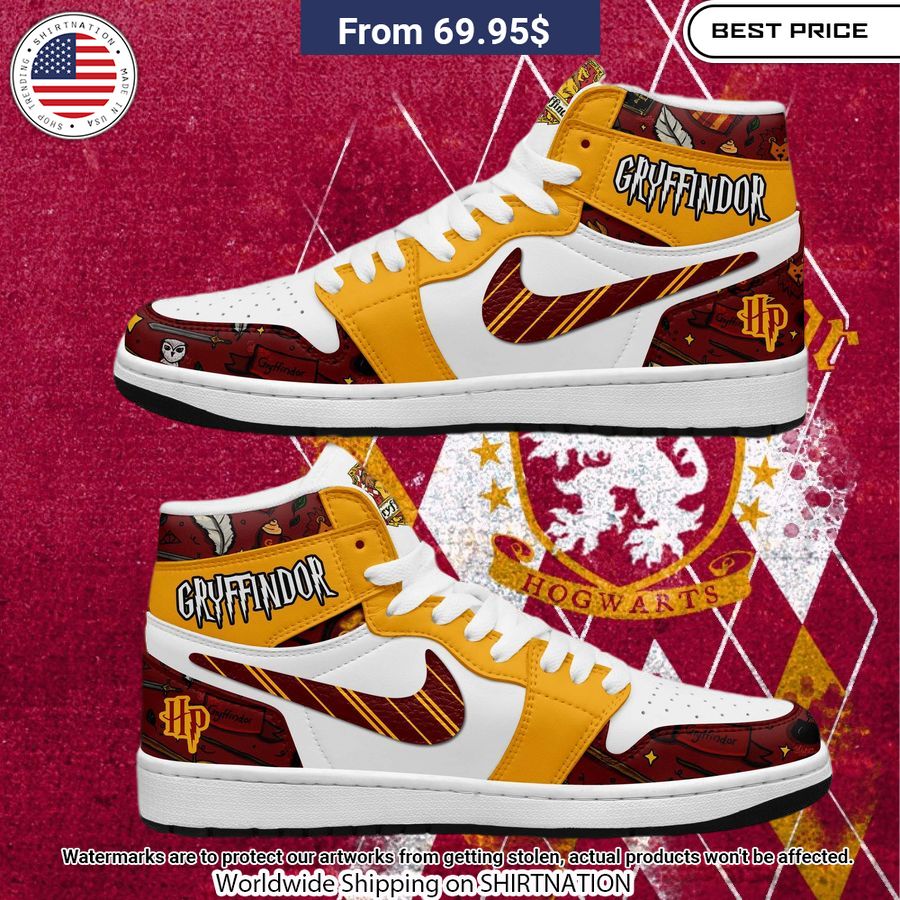 Gryffindor NIKE Air Jordan 1 How did you learn to click so well