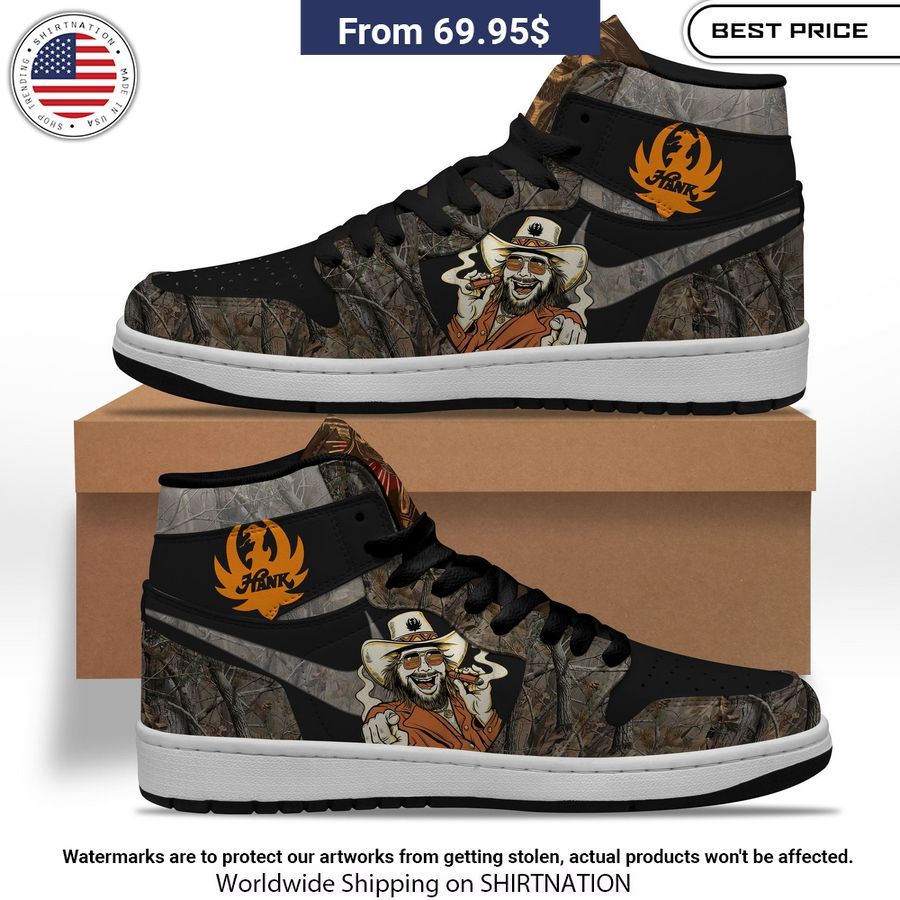 Hank Williams Jr Air Jordan 1 Stand easy bro