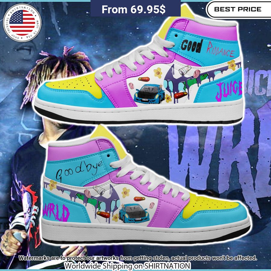 Juice Wrld Goodbye & Good Riddance Air Jordan 1 Damn good