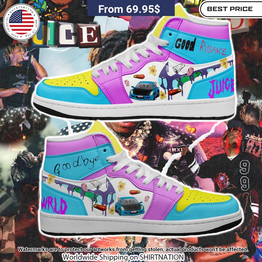 Juice Wrld Goodbye & Good Riddance Air Jordan 1 Nice elegant click