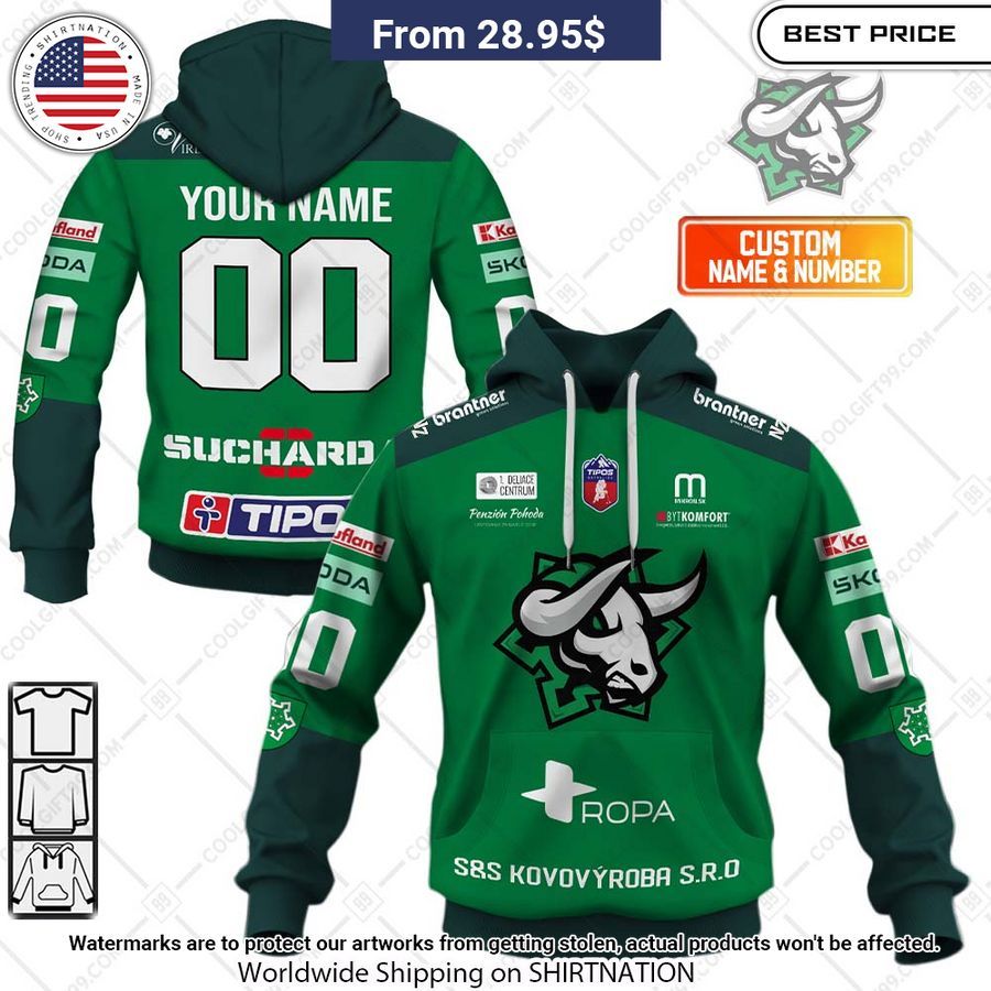 Slovak Extraliga HC Nove Zamky Custom Hoodie You guys complement each other