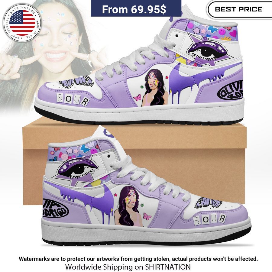 Sour Olivia Rodrigo Jordan High Top Shoes You tried editing this time?