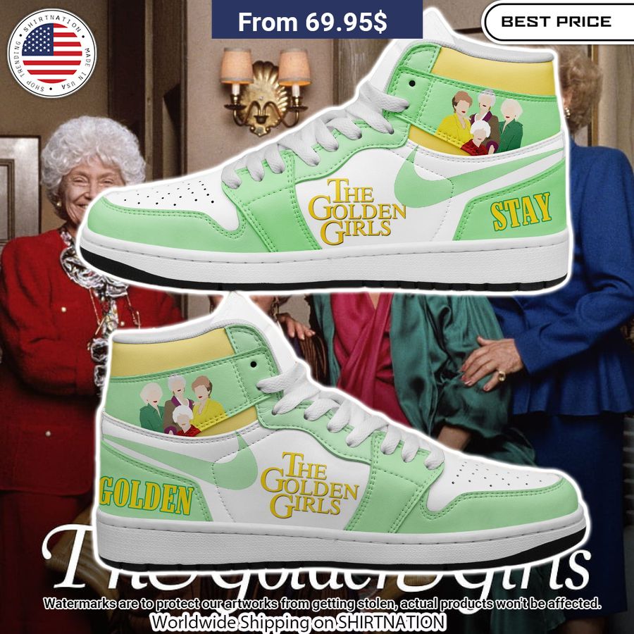 The Golden Girls NIKE Jordan 1 You look lazy