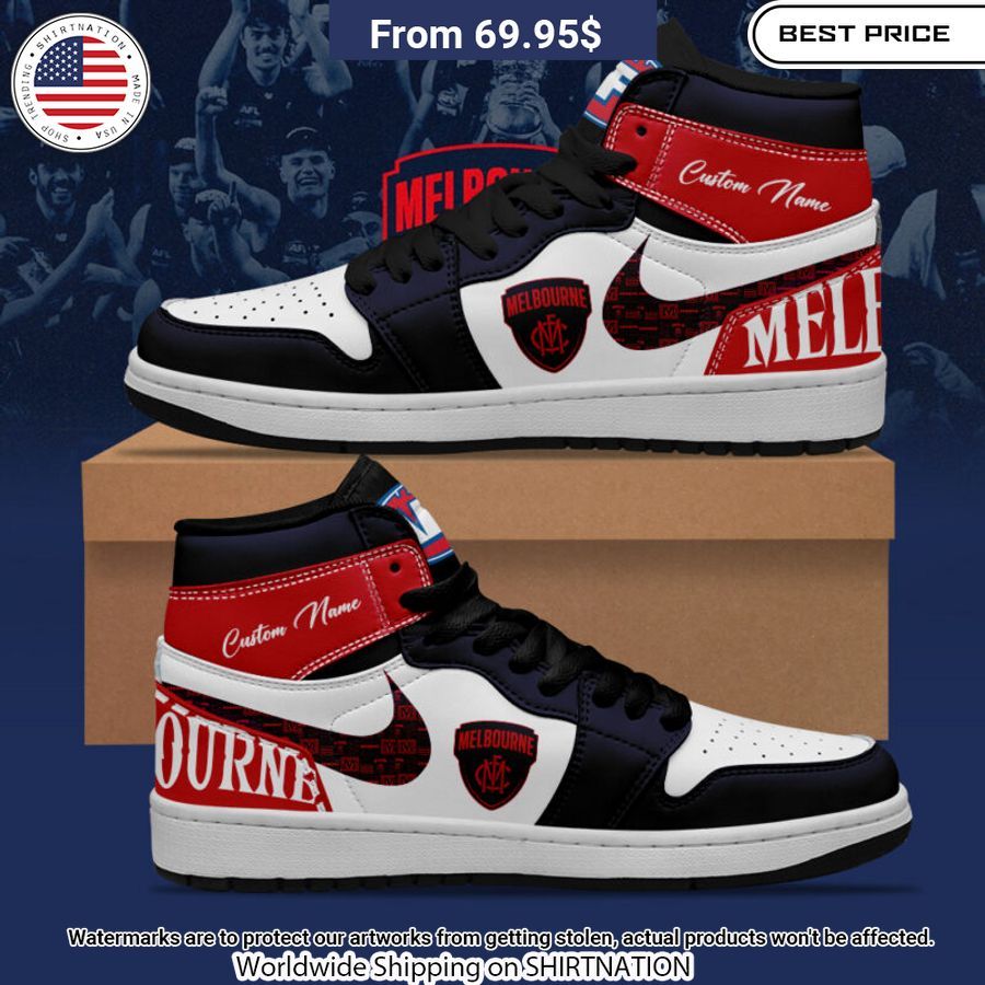 Melbourne Demons Custom Air Jordan 1 You tried editing this time?