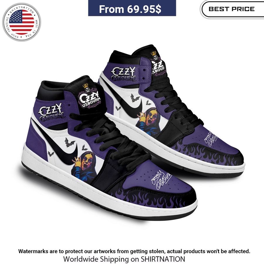 Ozzy Osbourne Air Jordan 1 Cool look bro