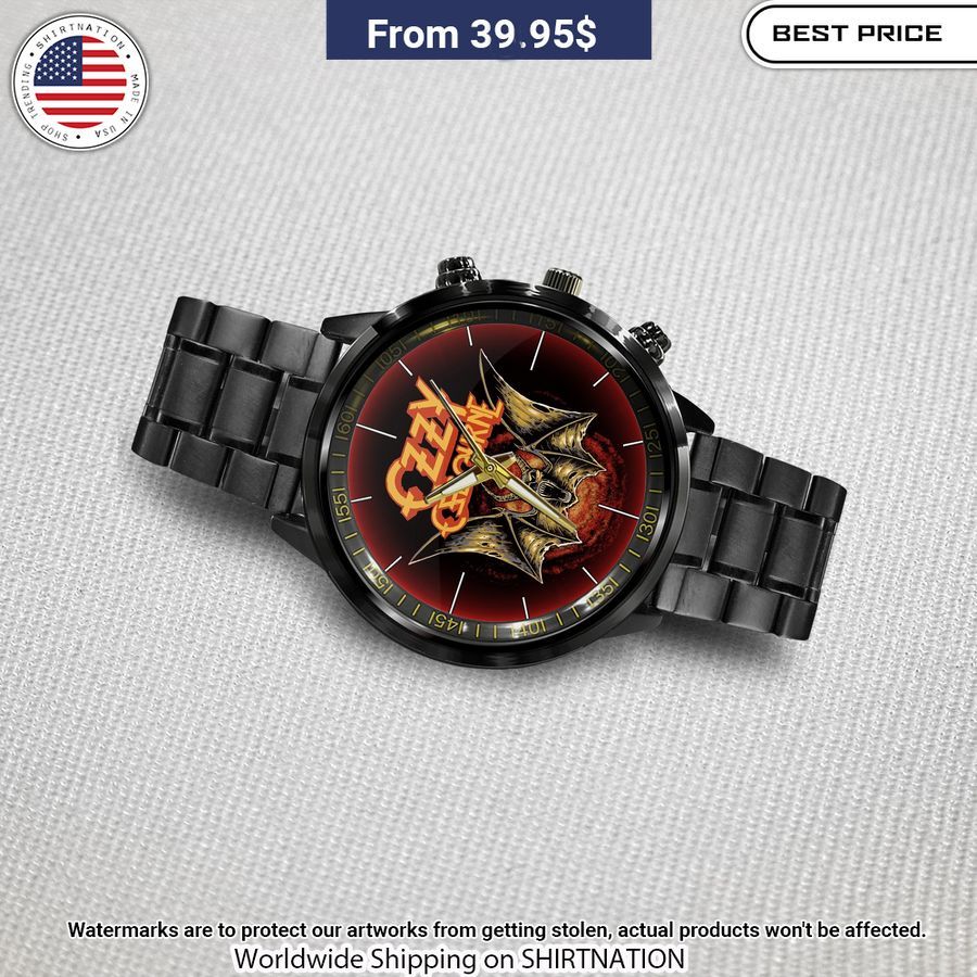 Ozzy Osbourne Stainless Steel Watch Gang of rockstars