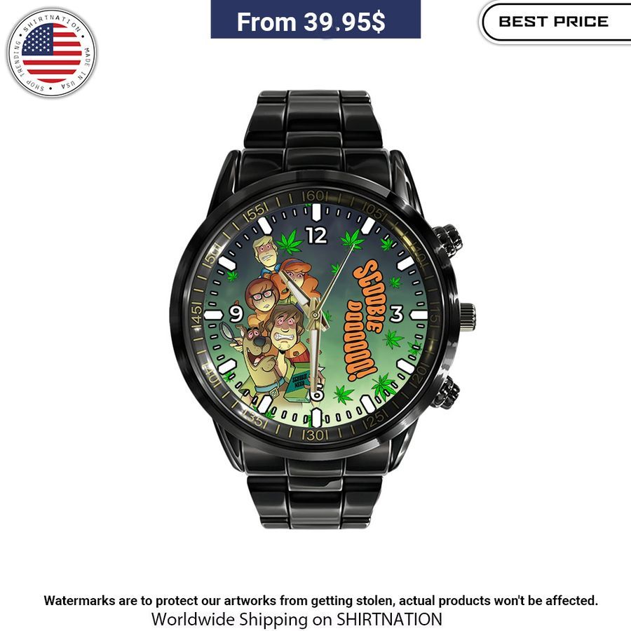 Scooby Doo Weed Stainless Steel Watch Mesmerising