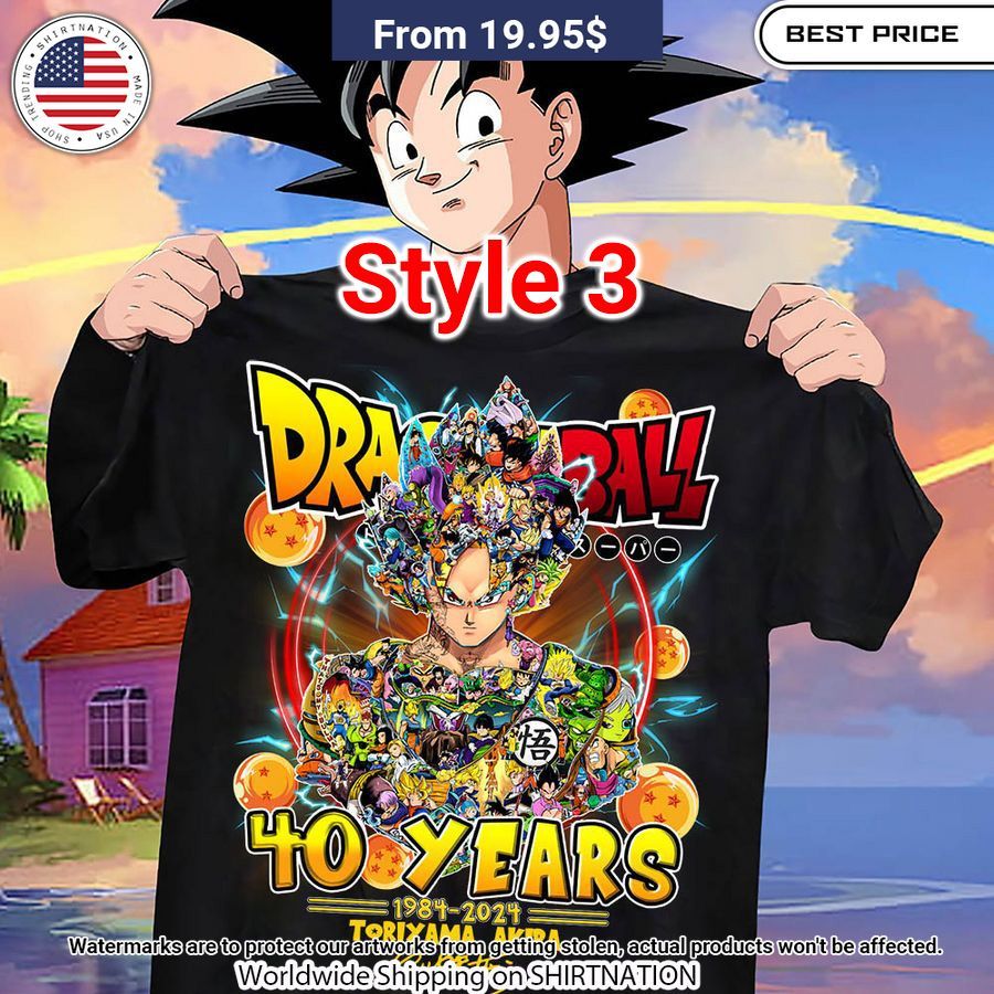 Toriyama Akira 1955 2024 Dragon Ball Shirt Wow, cute pie