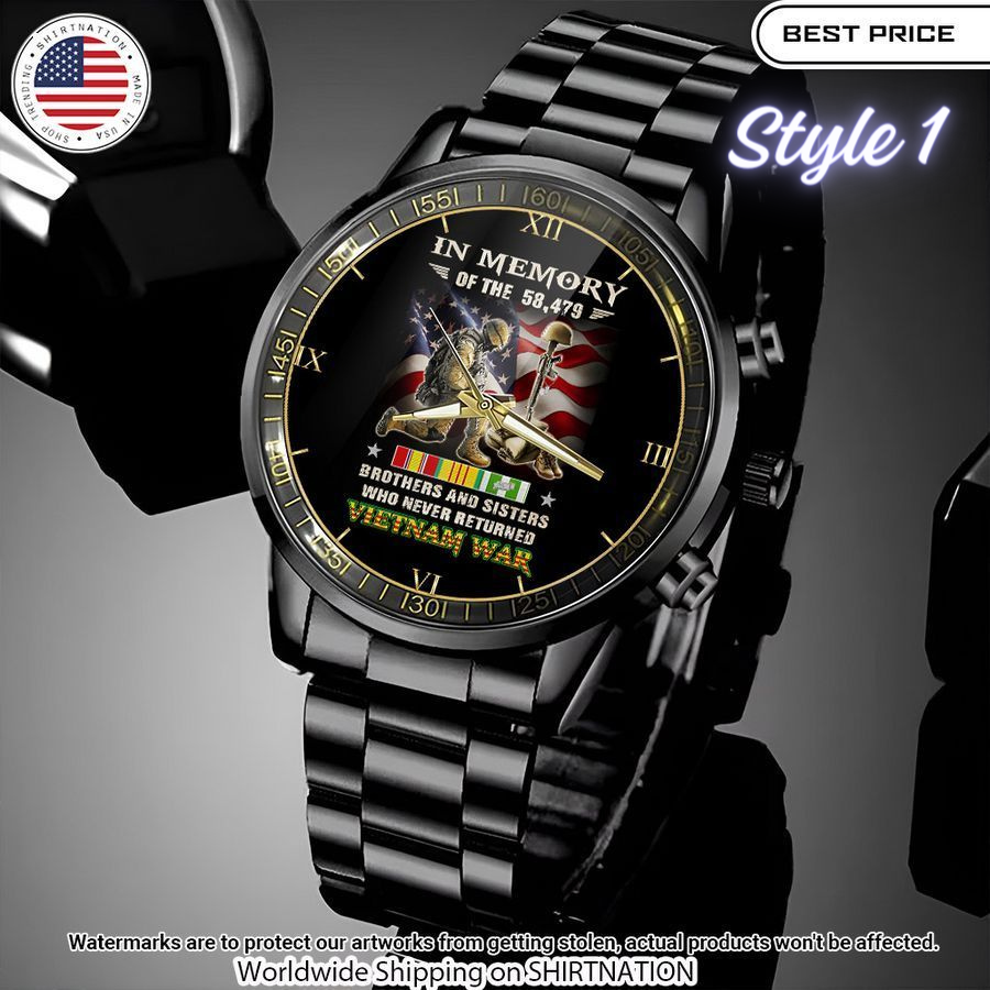 Vietnam Veteran In memory Watch (2)