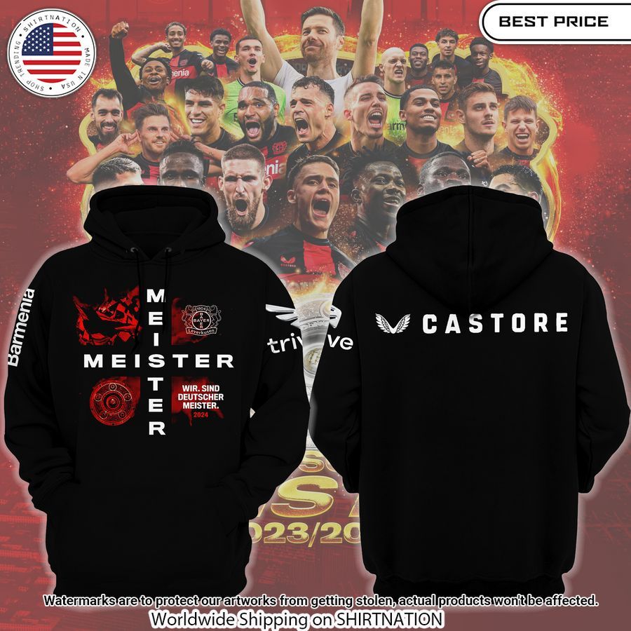 Bayer 04 Leverkusen Deutscher Meister Hoodie You look fresh in nature