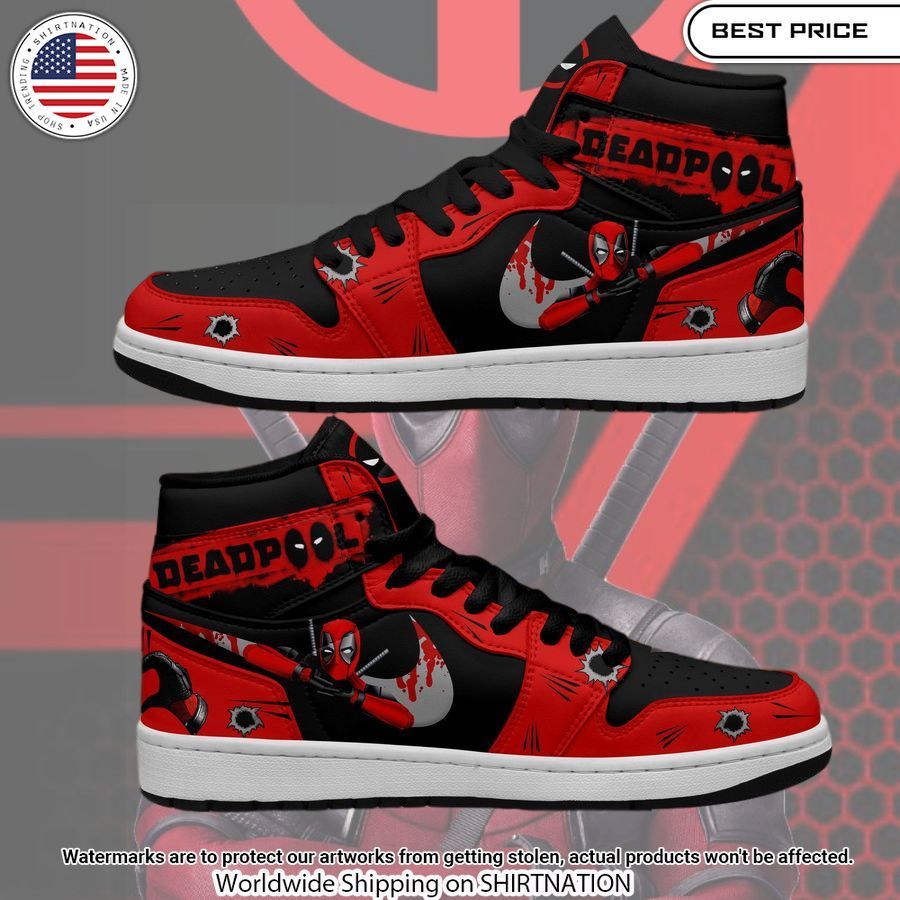 Deadpool NIKE Air Jordan 1 You look lazy