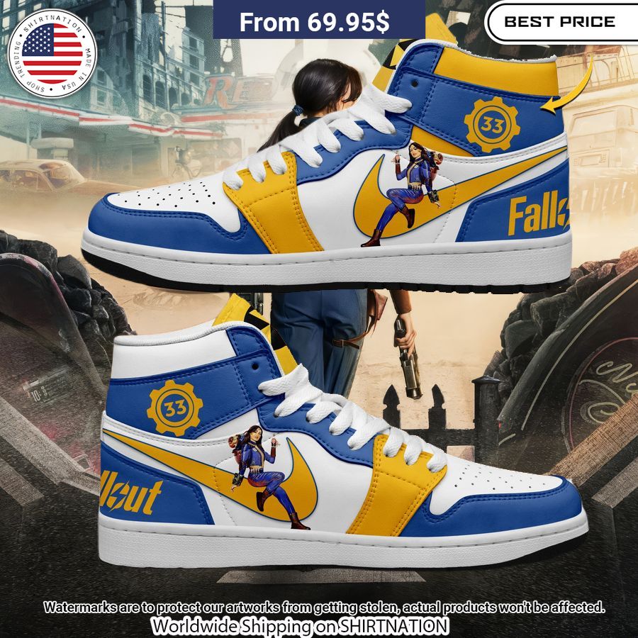 Fallout 33 Custom NIKE Air Jordan 1 You look so healthy and fit