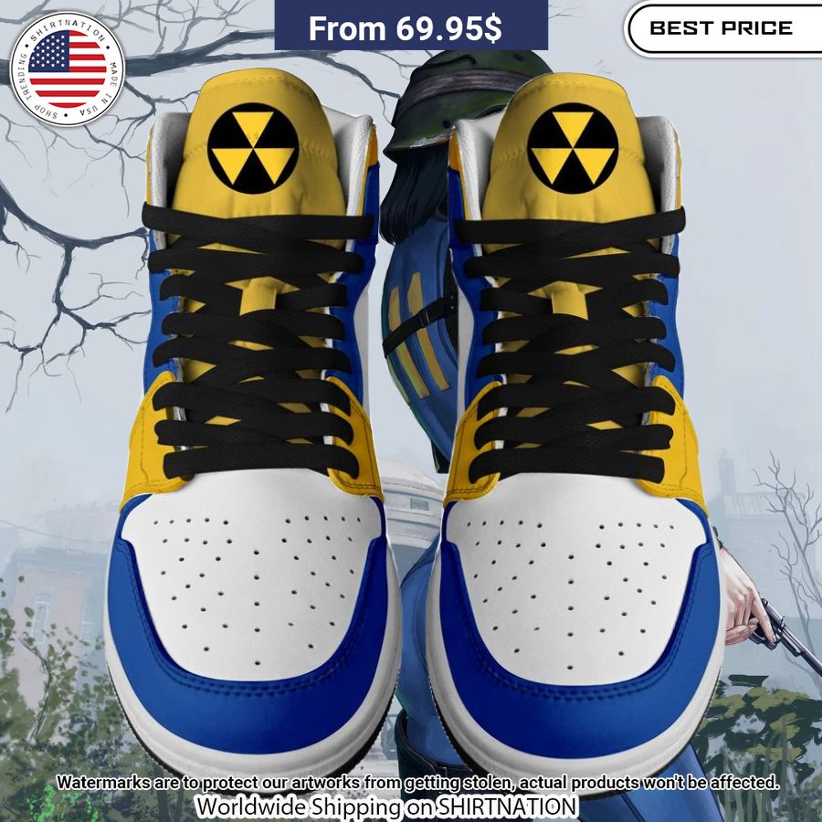 Fallout 33 Custom NIKE Air Jordan 1 Cutting dash