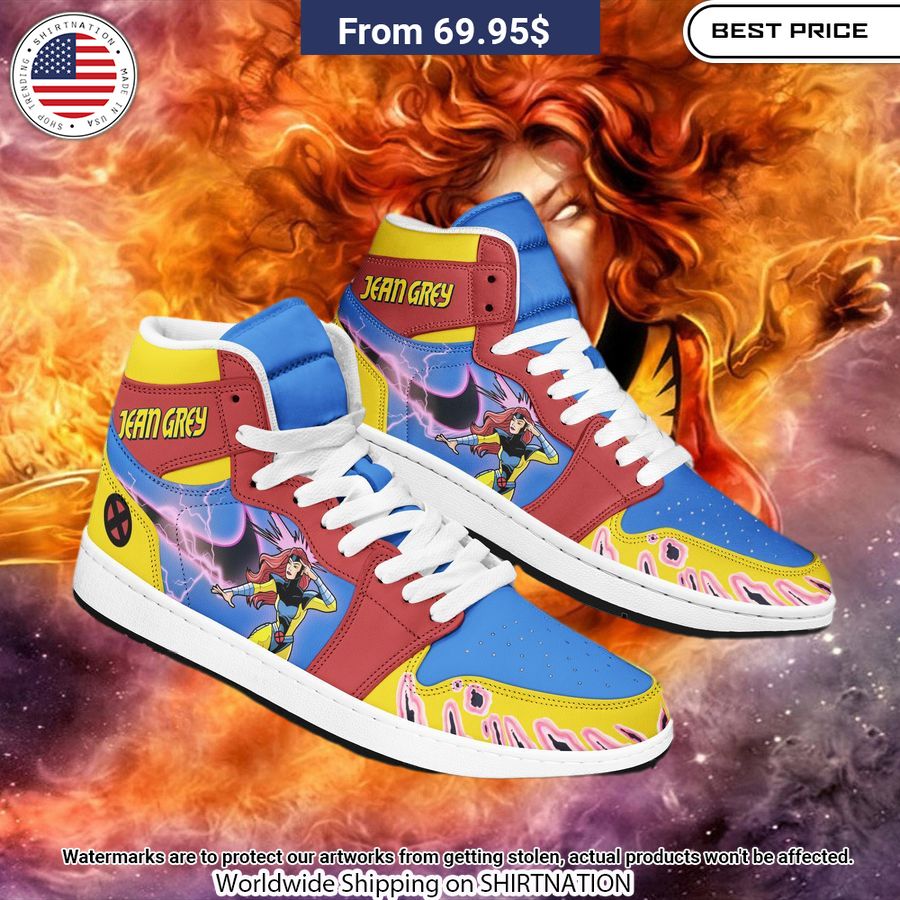 Jean Grey X men NIKE Air Jordan 1 Cuteness overloaded