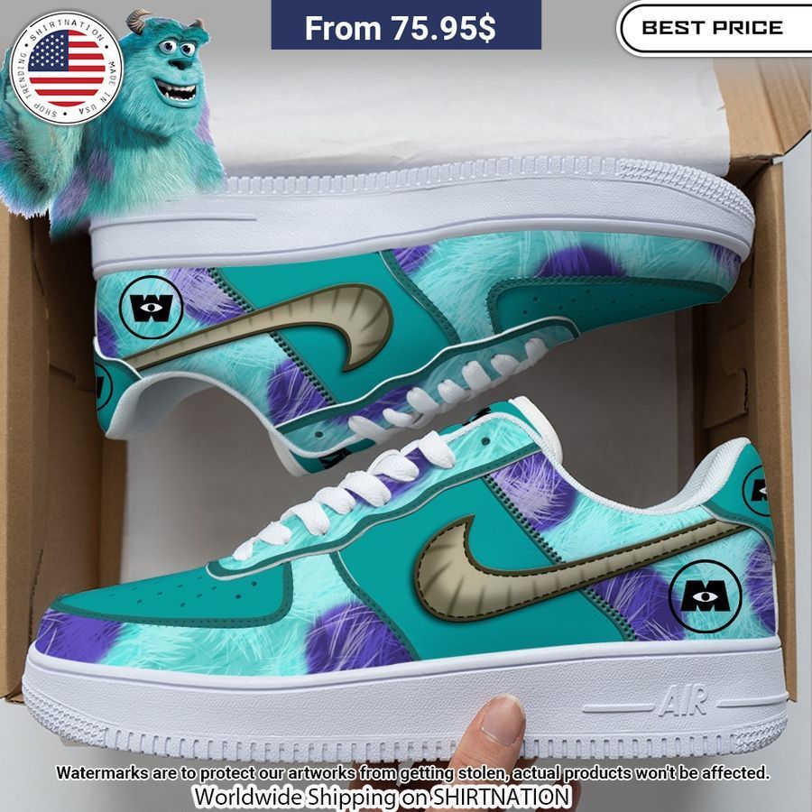 monsters university james p sullivan nike air force 1 1