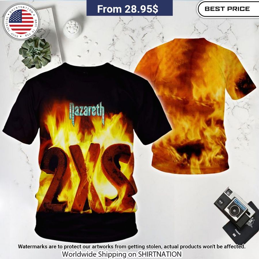 Nazareth 2xs Album Cover Shirt My Friend And Partner