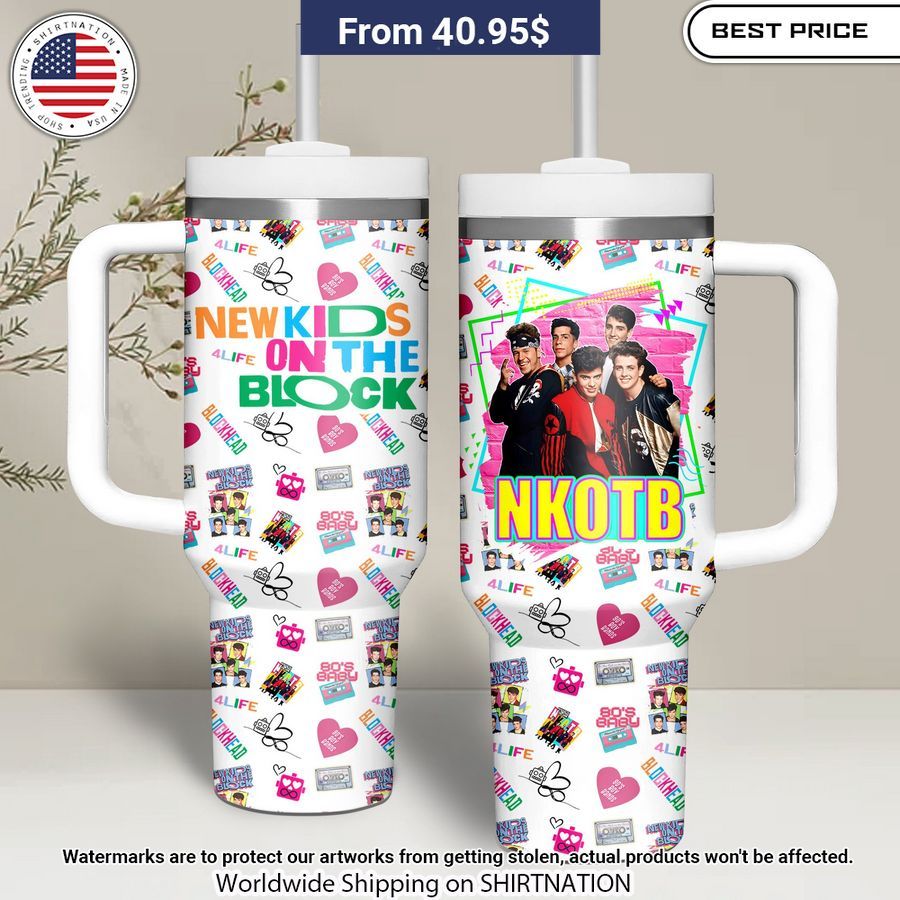 New Kids on the Block Tumbler You look too weak