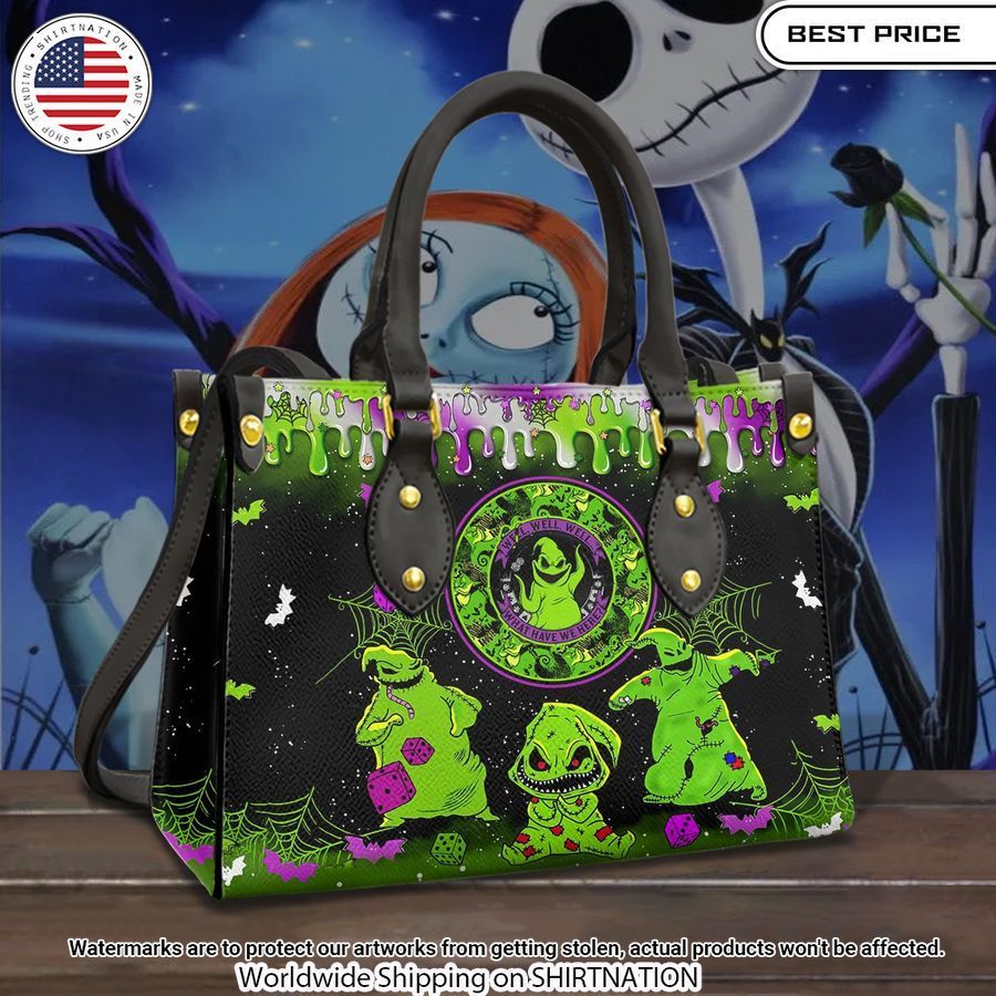 Oogie Boogie Horror Leather Handbag Beauty Queen