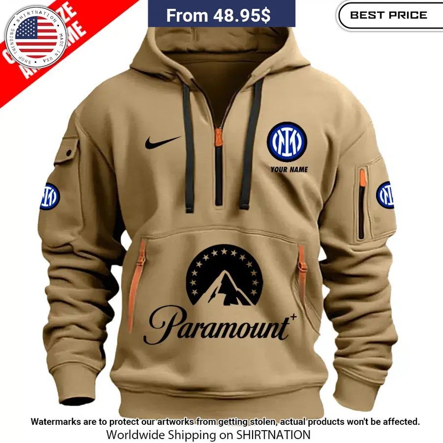 Paramount Half Zip Heavy Hoodie I Like Your Hairstyle