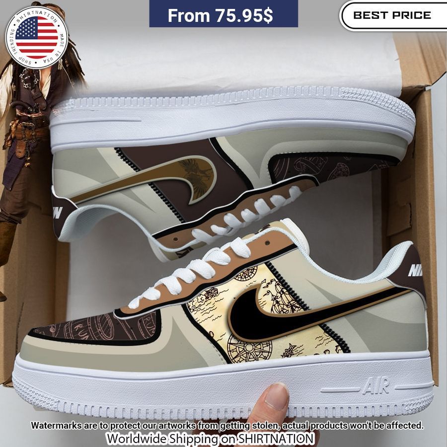 Pirates of the Caribbean Jack Sparrow NIKE Air force 1 Damn good