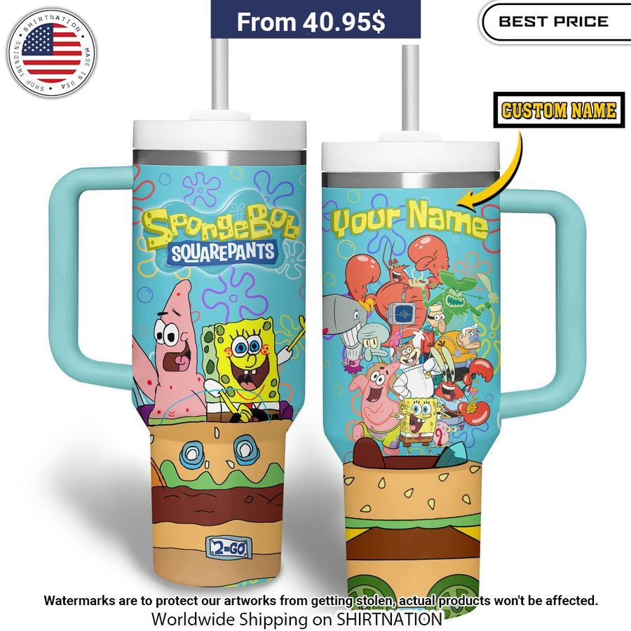 SpongeBob Custom Name Tumbler Have you joined a gymnasium?