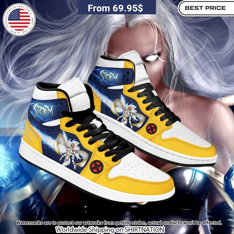 Storm X men NIKE Air Jordan 1 Wow! What a picture you click