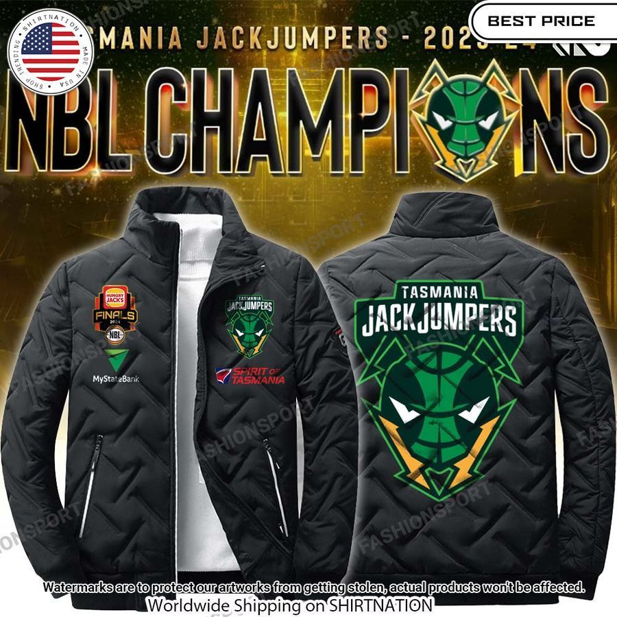 Tasmania JackJumpers Down Jacket Stand easy bro