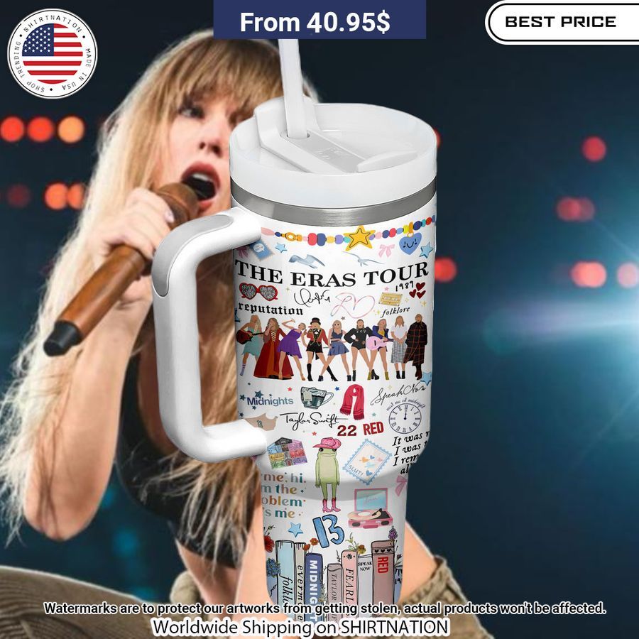 Taylor Swift The Eras Tour Custom Tumbler You look lazy