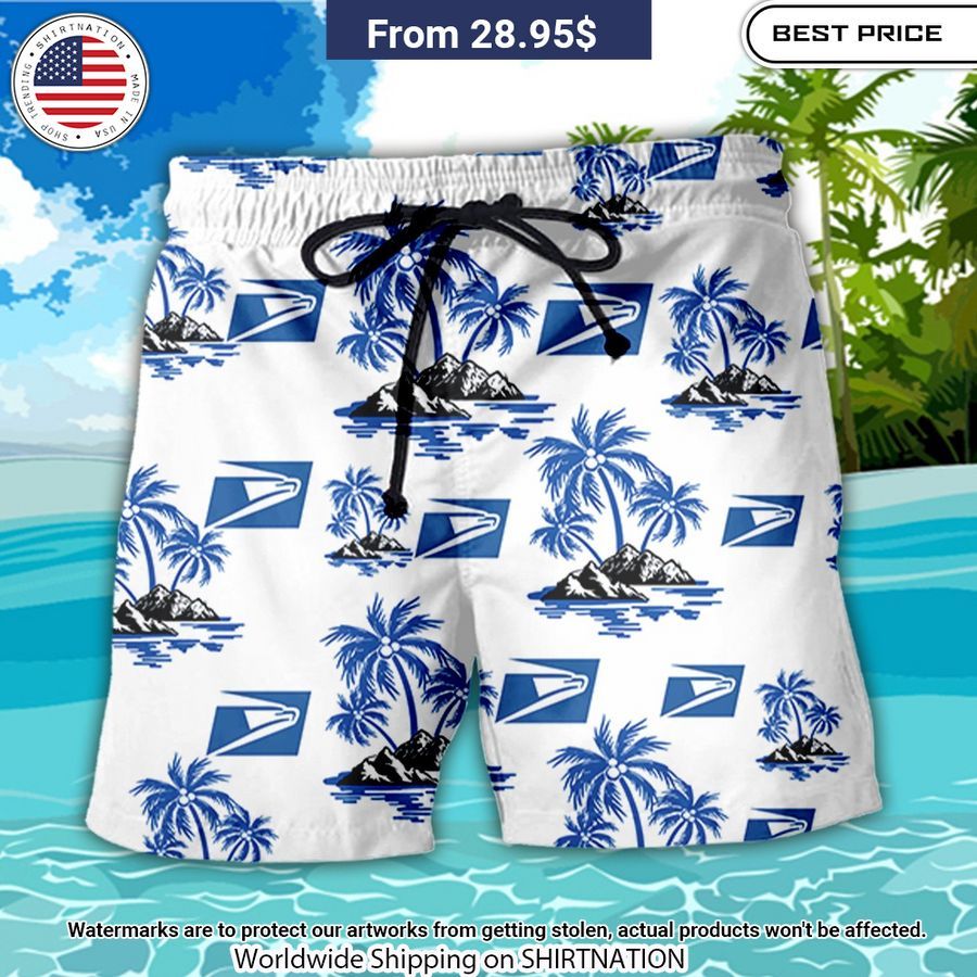 USPS Hawaiian Shirt and Shorts I like your dress, it is amazing