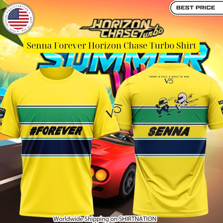 Senna Forever Horizon Chase Turbo Shirt This is your best picture man