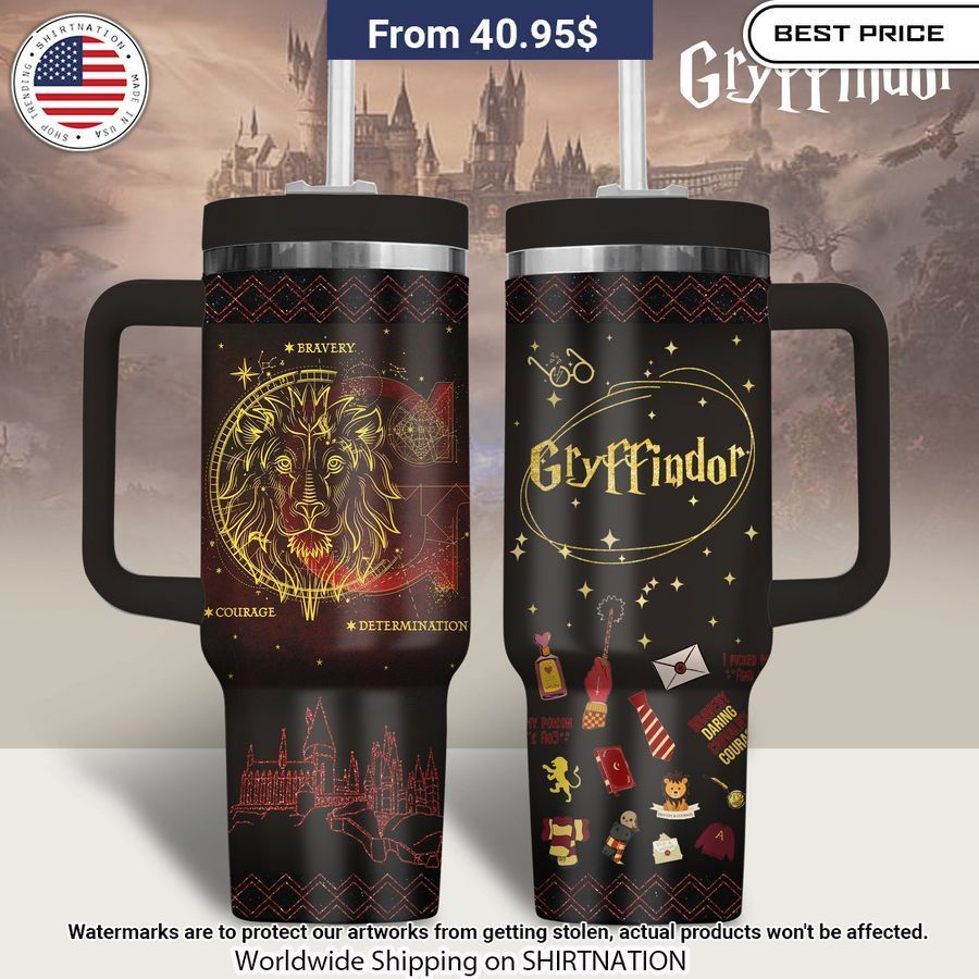 Godric Gryffindor Stanley Tumbler Nice elegant click