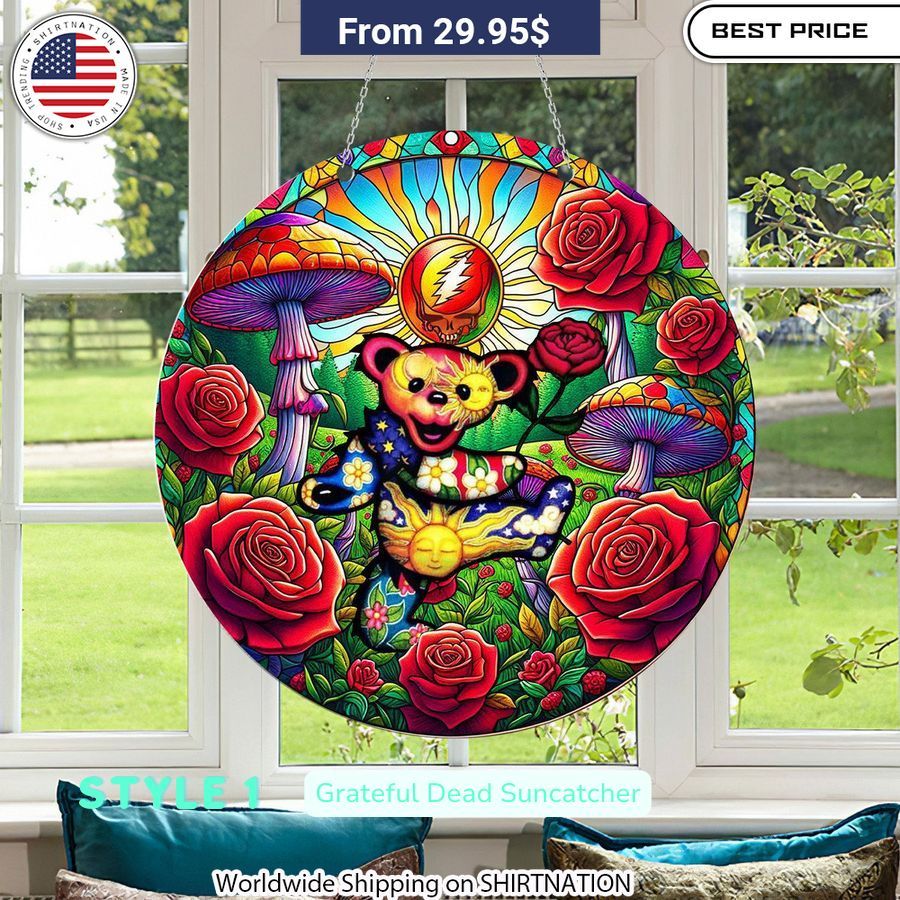 Grateful Dead Suncatcher Damn good