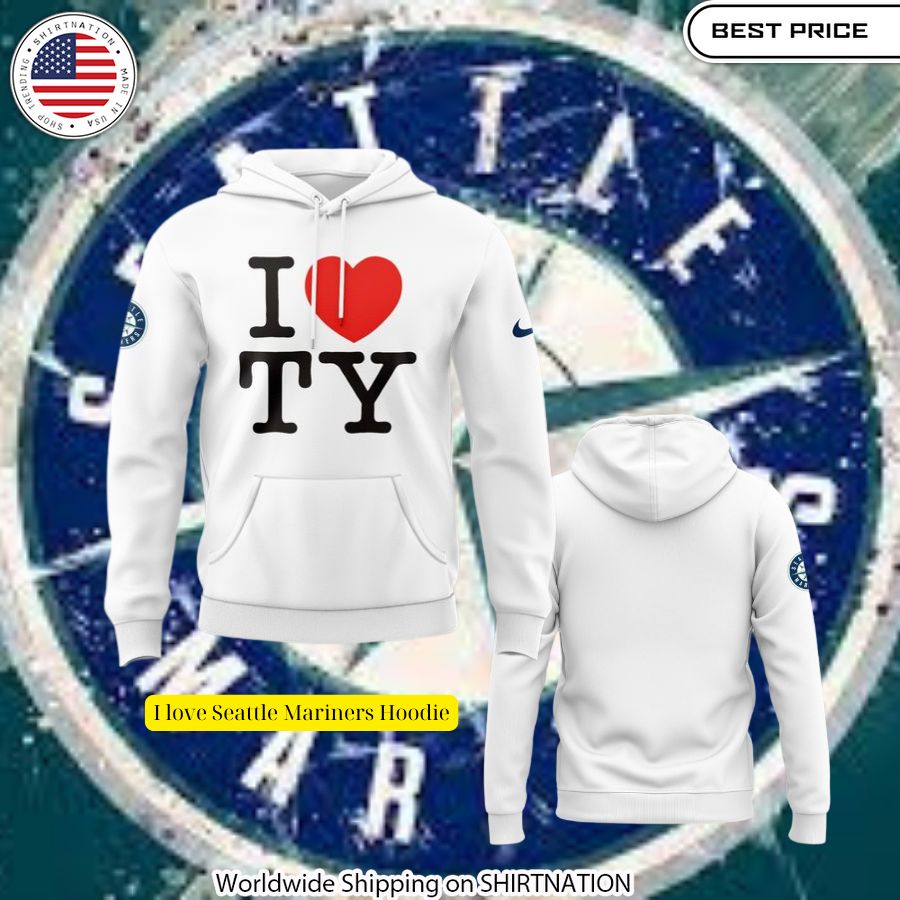 I love Seattle Mariners Hoodie Stand easy bro