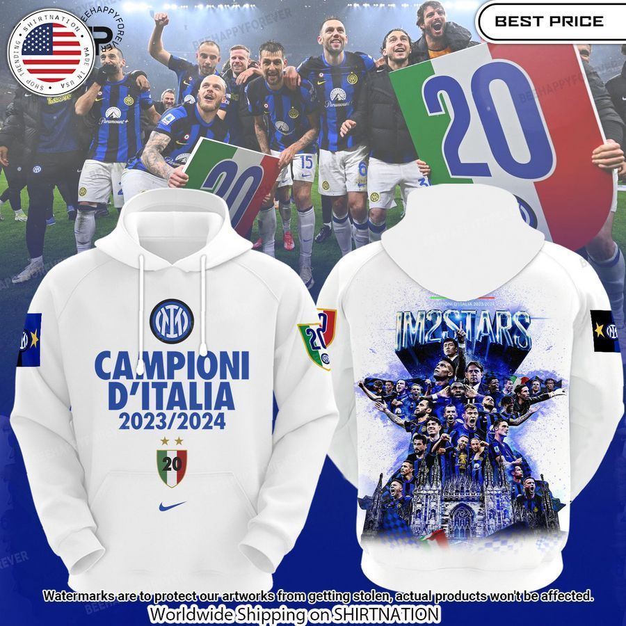 Inter Milan 23 24 Campioni D'Itali T Shirt Nice photo dude