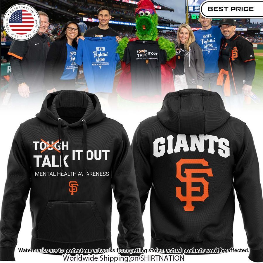 mental health awareness month san francisco giants hoodie 1