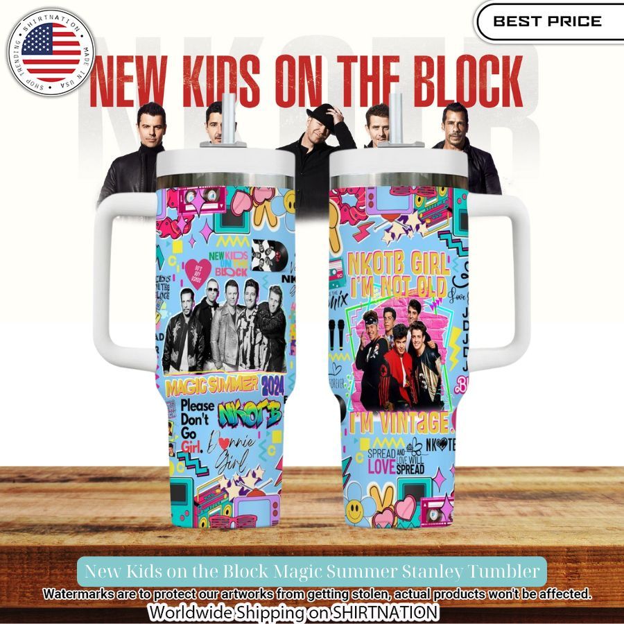 new kids on the block magic summer stanley tumbler 1