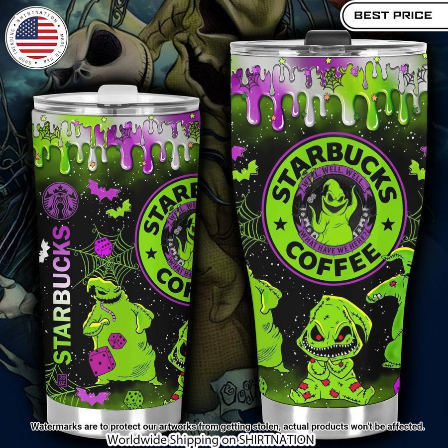 oogie boogie starbucks tumbler 1