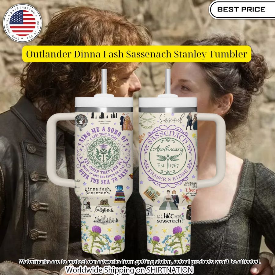 Outlander Dinna Fash Sassenach Stanley Tumbler Heroine